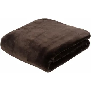 Gözze Premium Cashmere Feeling Kuscheldecke 220 x 240 cm Braun