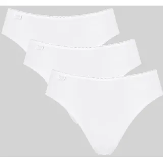 SLOGGI 7613136789300 Unterhose Bikini-Höschen Weiß)
