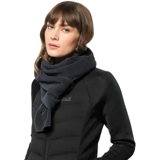 Jack Wolfskin Unisex Vertigo Scarf Fleeceschal, Schwarz, Einheitsgröße EU