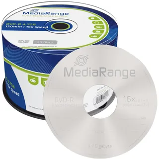 MediaRange DVD-R 4,7GB16x 50er Spindel