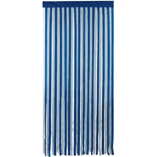 Wenko Türvorhang blau-weiß