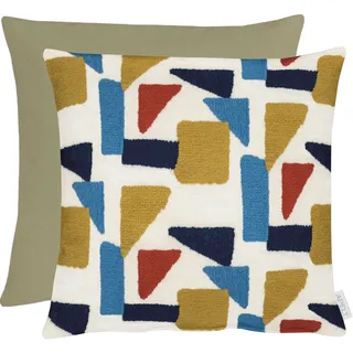 APELT Dekokissen »Tablo« mit geometrischen Formen, Wendekissenhülle ohne Füllung, 1 Stück, bunt