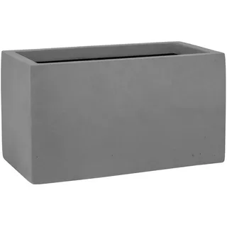 Pottery Pots Plant Pot Mini Jort XXS, Grey | L: 20 x W: 10 x H: 11