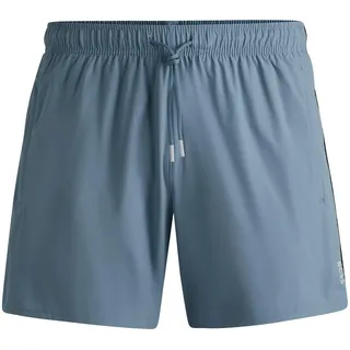 BOSS Herren Badehose Badeshorts Iconic, Farbe:Blau, Artikel:-490 Open Blue, Größe:XL