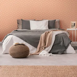 Architects Paper Tapete Art Deco Orange Kupfer- Architects Paper Arcade 391752 - Vliestapete Retro - 10,05 m x 0,53 m Made in Germany