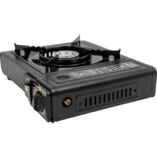 BBQ-Grill / Barbecue-Grill - Elektrogrill für draußen - 2500 W Leistung - Fettauffangschale - Tragbar für Camping & Garten - Schwarz