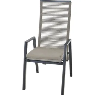 Siena Garden Movesessel Bologna Rope mit Sitzkissen 113 x 56 x 77 cm