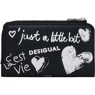 DESIGUAL Mone Seshat Emma 2.0 Geldbörse Damen schwarz