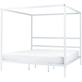 Beliani Himmelbett Metall 180x200 cm