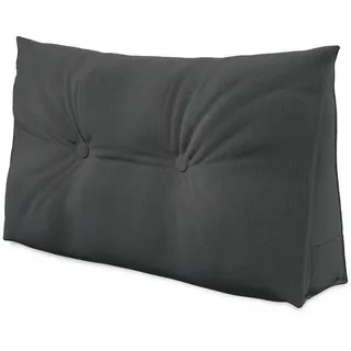 eloneo Rückenkissen 100 x 0 cm Schwarz