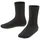 Unisex Kinder Stoppersocken Catspads K Hp Baumwolle rutschhemmende Noppen 1 Paar Grau Asphalt Melange 3180 19-22