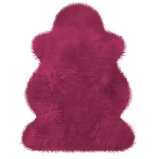 Heitmann-Felle Heitmann Felle Fellteppich »Lammfell farbig fellförmig, 70 mm Höhe, echtes Austral. Lammfell, Wohnzimmer