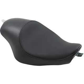 Drag Specialties 3/4 Solo Smth Vnyl Xl Harley Davidson Sportster Motorradsitz - Black - One Size