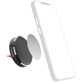 Hama Smartphone Halterung KFZ Magnet 360° drehbar Schwarz
