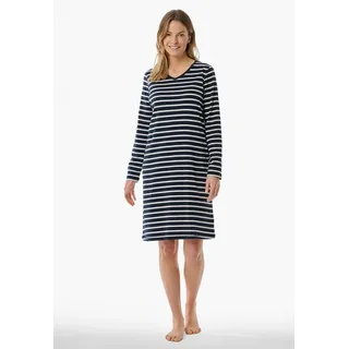 SCHIESSER Damen, Casual Essentials", Nachthemd, Nachtblau_181745, 44,