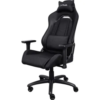 Trust GXT 714 RUYA, Universal-Gamingstuhl, 150 kg, 195 cm, Schwarz, Schwarz, Holz - Schwarz