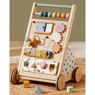 Tiny Land Lauflernwagen Holz Baby Walker - Lauflernhilfe ab 1 Jahr