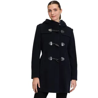 Gil Bret Damen Dufflecoat mit Kapuze Dunkelblau,42