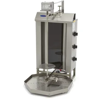 MAXIMA Gastro Dönergrill - 3 Brenner - 30 kg Fleisch - Elektrisch
