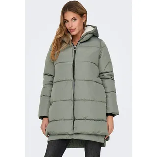 ONLY Steppmantel »ONLKELLY NORA LONG PUFFER COAT OTW«, schwarz
