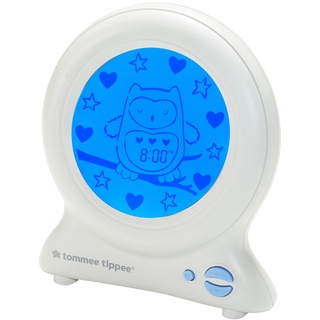 Tommee Tippee Groclock Schlaftrainer Uhr, Wecker und Nachtlicht für Kleinkinder, USB