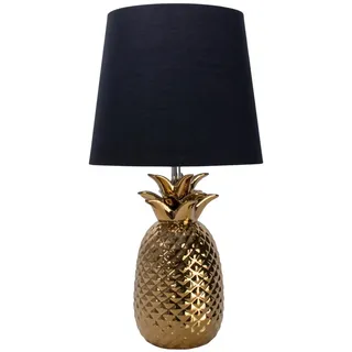 NÄVE Tischleuchte Ananas Gold 1 St.
