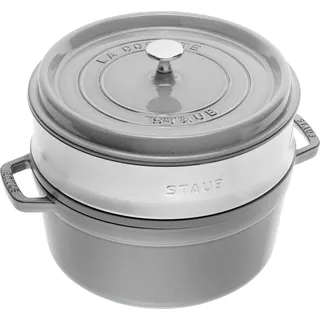 ZWILLING STAUB LA COCOTTE 5.25 L Round Cast iron Casserole baking dish - Grau
