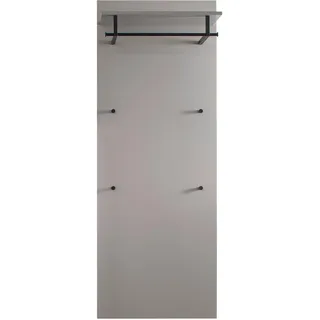 Moderano Garderobenpaneel , Grau , Holzwerkstoff , 68x180x29 cm , Made in Germany , Aufhängemöglichkeit , Garderobe, Garderoben-Sets & Garderoben-Serien, Garderoben-Serien