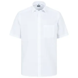 Marvelis MARVELIS, Kurzarmhemd Businesshemd, New-Kentkragen, comfort fit, weiß,