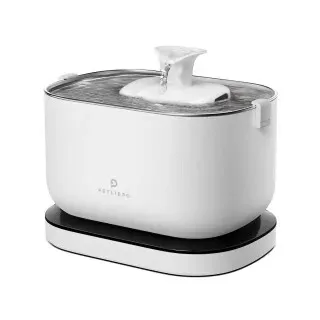 PETLIBRO Dockstream Batteriebetriebene Wasserfontäne Weiß 2,5L