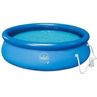 mountfield swing Swing Quick-Set-Pool 366 x 91 cm blau inkl. Kartuschenfilterpumpe