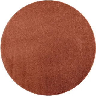 Paco Home »Porto 890« rund 13 mm Höhe Kurzflor, Uni-Farben, ideal im Wohnzimmer & Schlafzimmer,