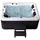 Beach Plus 210 x 155 x 83 cm Schwarz