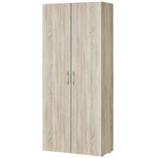 WIMEX Kleiderschrank Multiraumkonzept 80 x 185 x 40 cm Braun/Mehrfarbig