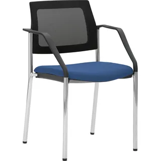 Mayer Sitzmöbel Besucherstuhl »2519« () stapelbar bis 6 Stück, blau