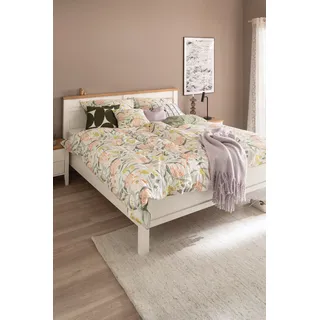 Schöner Wohnen SCHÖNER WOHNEN-Kollektion Bettwäsche Playful 135 x 200 cm Renforce Grün