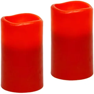 Flair Flower LED Kerzen 2 St. rot