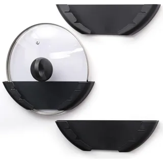 Topfdeckelhalter Regalset - Küchenorganizer - Set aus 3 - Langlebiger Kunststoff