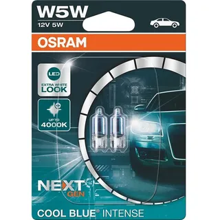 Osram 4062172394710 Signal Leuchtmittel COOL BLUE® INTENSE W5W 5 W 12 V