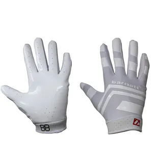 BARNETT FRG-03 weiß professionell Receiver Fußball Handschuhe, RE, DB, RB (M)