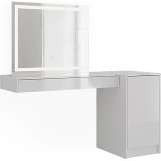 Schminktisch Vicco Sherry Weiß 100 cm 3 Teile, Model 59567 - Weiß