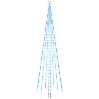 LED-Weihnachtsbaum für Fahnenmast Blau 310 LEDs 300 cm - Blau