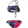 Arena Bandeau-Bikini Water Print Mehrfarbig M