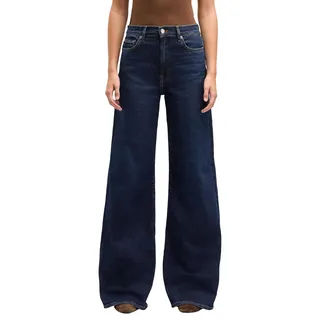 7 For All Mankind Damen Lotta Bluecrest Jeans, Dark Blue, 32W EU