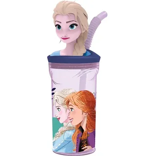 Euromic FROZEN II 3D figurine tumbler bottle 360 ml - NEW