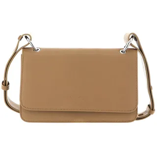 Marc O'Polo Leder Umhängetasche Schultertasche Lindsey Crossbody Bag Wheat Field braun - Braun