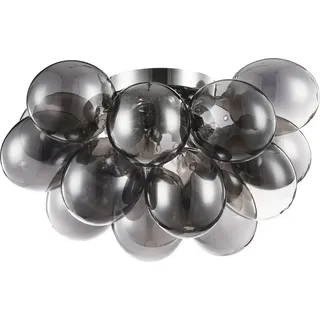 Maytoni Balbo Deckenleuchte 4x G9 Nickel Rauchfarbe Glas - Schwarz