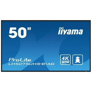 iiyama ProLite LH5075UHS-B1AG 50" Class (49.5" viewable) LED-backlit LCD display - 4K - for digital signage