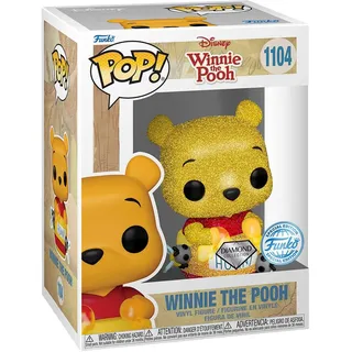 Funko Pop! Disney: Winnie Puuh mit Honeypot *Diamond Glitter* (Hot Topic Exclusive), 76873