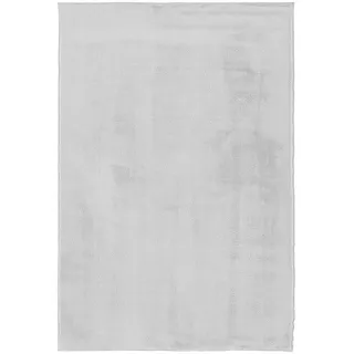 Homestyle4u Teppich in Grau 160/230 cm waschbar , Textil , 160x230 cm , waschbar, rutschfeste Unterfläche , Teppiche und Böden, Teppiche, Flachwebteppiche